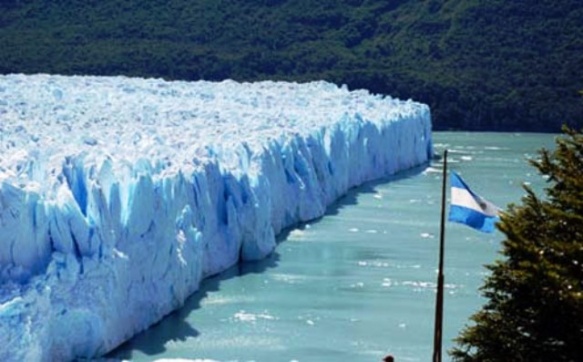 En la Patagonia se encuentran la mayoría de los glaciares. 