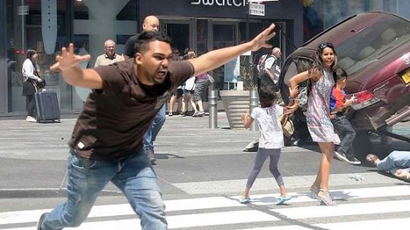 Richard Rojas, autor del ataque en Times Square (Reuters)