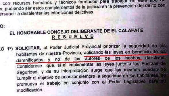 “Aplicar las leyes en beneficio de los damnificados y no de los autores de los hechos”.