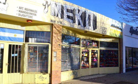 Local que fue blanco de los delincuentes en la noche del miércoles. (Foto: C.R.)