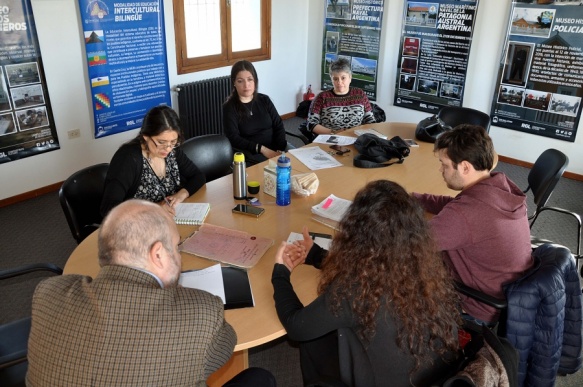 La reunión se llevó a cabo en la Academia Local de la UNPA. 